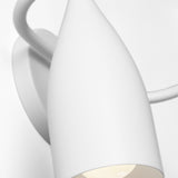 Maya Vanity Lights 2 Lights Matte White By Generation Lighting - Detailed View1