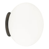 Mayu Wall Sconce 8 Inch Black