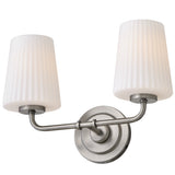 McKenna Vanity Light 2 Lights Antique Nickel By Hinkley - Side View2