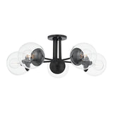 Meadow Semi Flush - Old Bronze