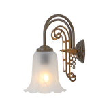 Medan Double Wall Light - Antique Brass