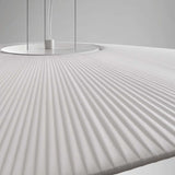 Mediterrania One Tier Pendant Light White Translucent Ribbon By Bover Detailed View