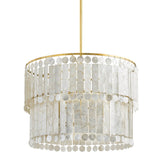 Melisa Chandelier - Aged Brass