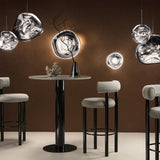Melt Mini Wall Light By Tom Dixon, Finish: Chrome