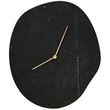 Melt Wall Clock Black Marble By Ferm Living