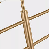 Mendota Linear Chandelier Satin Brass By Generation Lighting - Detailed View1