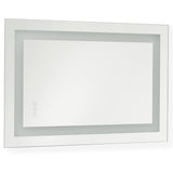 Mera Rectangular Mirror Extra Small By Generation Lighting - Side View1
