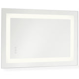 Mera Rectangular Mirror Extra Small By Generation Lighting - Side View2