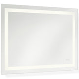 Mera Rectangular Mirror Medium By Generation Lighting - Side View2