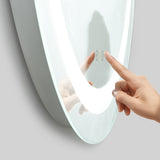Mera Round Mirror Medium By Generation Lighting - Side View11