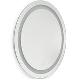 Mera Round Mirror Small By Generation Lighting - Side View1