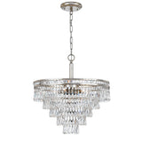 Mercer Chandelier 20'' Olde Silver