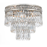 Mercer Flush Mount 12'' Olde Silver