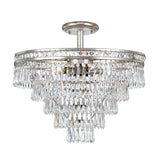 Mercer Semi-Flush Mount 20'' Olde Silver