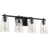 Mercer Vanity Light — 28 5/8", Midnight Black