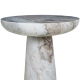 Mercura Accent Table Small White By Renwil - Detailed View1