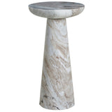Mercura Accent Table Small White By Renwil
