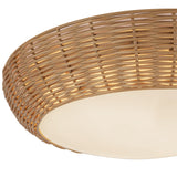 Merida Flush Mount 14 Inch By Alora - Detailed View
