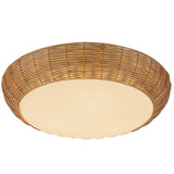 Merida Flush Mount 17 Inch By Alora - Front View