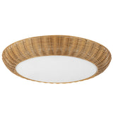 Merida Flush Mount 21 Inch By Alora - Front View1