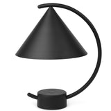 Meridian Portable Table Lamp Black By Ferm Living