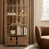 Meridian Portable Table Lamp Brass By Ferm Living Lifestyle View 1