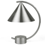 Meridian Portable Table Lamp Brushed Steel By Ferm Living