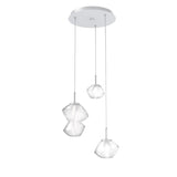 Mesa Multi-Light Chandelier By Hammerton, Number Of Lights: 3 Light, Color: Clear, Finish: Classic Silver