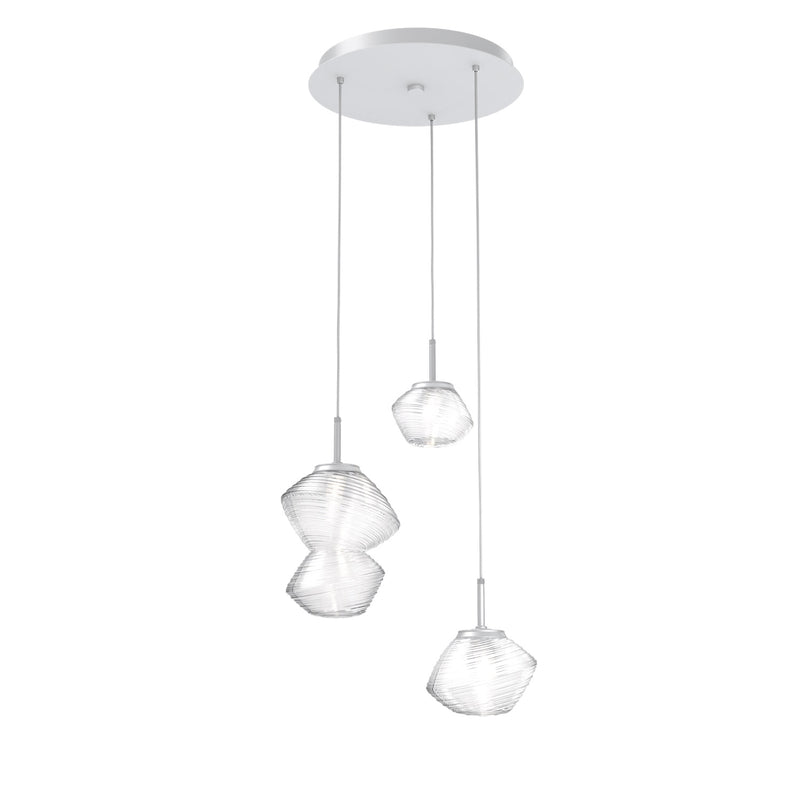 Mesa Multi-Light Chandelier By Hammerton, Number Of Lights: 3 Light, Color: Clear, Finish: Classic Silver