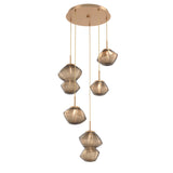 Mesa Multi-Light Chandelier By Hammerton, Number Of Lights: 5 Light, Color: Bronze, Finish: Novel Brass
