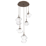 Mesa Multi-Light Chandelier By Hammerton, Number Of Lights: 5 Light, Color: Clear, Finish: Flat Bronze