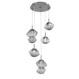 Mesa Multi-Light Chandelier By Hammerton, Number Of Lights: 5 Light, Color: Smoke, Finish: Gunmetal