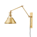 Metal No. 2 Plug-in Sconce by Hudson Valley