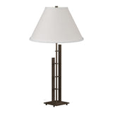 Metra Double Table Lamp in Bronze by Hubbardton Forge