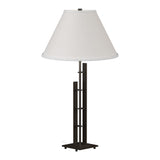 Metra Double Table Lamp in Oil Rubbed Bronze by Hubbardton Forge
