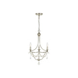 Metro Chandelier 15.5" Antique Silver