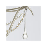 Metro Chandelier 27.5" Antique Silver