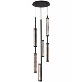 Metropole Multi-Light Suspension 6 Lights By Avenue Lighting