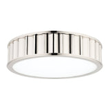 Middlebury Flush Mount - Round - 15.75 Inch - Polished Nickel by Hudson Valley