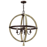 Middlefield Medium Orb Chandelier - Iron Rust - by Fredrick Ramond