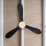 Midnight Black Housing with Midnight Black Blades Drape Smart 58inch LED Ceiling Fan by Visual Comfort Fans