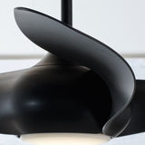 Midnight Black Housing with Midnight Black Blades Topan Smart 52inch LED Ceiling Fan by Visual Comfort Fans