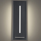 Midnight Outdoor Wall Sconce By 16 Inch Modern Forms Lifestyle View