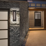 Midnight Outdoor Wall Sconce By 16 Inch Modern Forms Lifestyle View 1