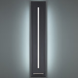 Midnight Outdoor Wall Sconce By 36 Inch Modern Forms Lifestyle View
