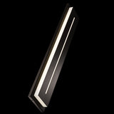 Midnight Outdoor Wall Sconce By 36 Inch Modern Forms Side View