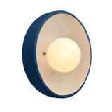 Flush Coupe Ceramic Wall Sconce