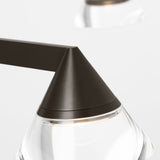 Midrand Crystal Chandelier Medium Bronze By Visual Comfort Modern - Detailed View1