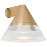 Midrand Crystal Task Sconce Hand Rubbed Antique Brass By Visual Comfort Modern