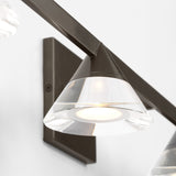 Midrand Crystal Vanity Light 36 Inch Bronze By Visual Comfort Modern - Detailed View1